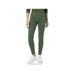 Amazon Essentials Women's Khaki Green Poly/Spandex Stretch Pull On Jeggings NEW